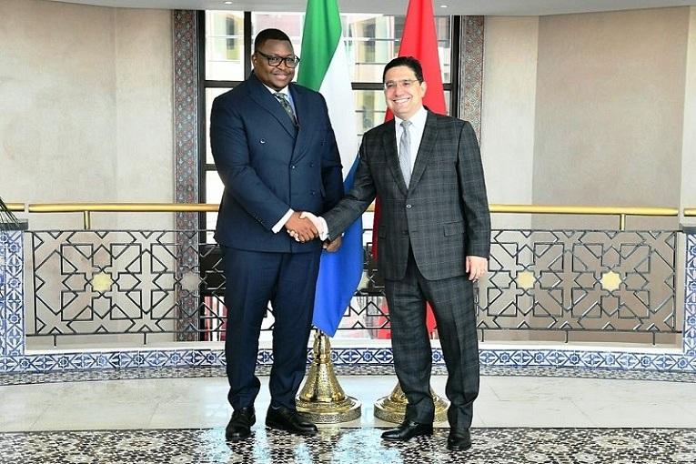 Nouveau soutien de la Sierra Leone à l’intégrité territoriale du Maroc et à son Initiative d’autonomie pour le Sahara (Communiqué conjoint)