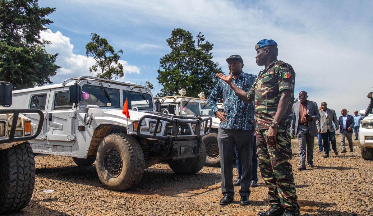 MONUSCO : Le contingent chinois fait un don de biens évalué à plus de 7 millions de dollars à la RDC
