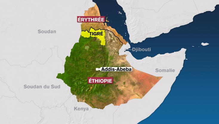 Les affrontements armés dans le Nord de l’Ethiopie ont fait plus de 50 mille déplacés à ce jour (OCHA)