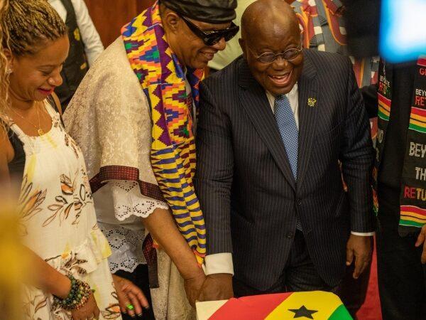 Diaspora africaine: Le célèbre musicien américain Stevie Wonder désigné Citoyen ghanéen