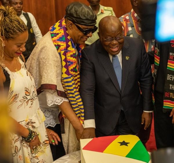 Diaspora africaine: Le célèbre musicien américain Stevie Wonder désigné Citoyen ghanéen