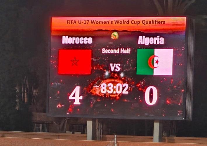 Football-Mondial féminin U17: L’équipe marocaine bat le onze algérien à l’aller par 4-0 à Berkane