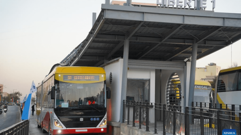 Sénégal/Transports et transition écologique: Mise en service progressive du Bus Rapid Transit à Dakar