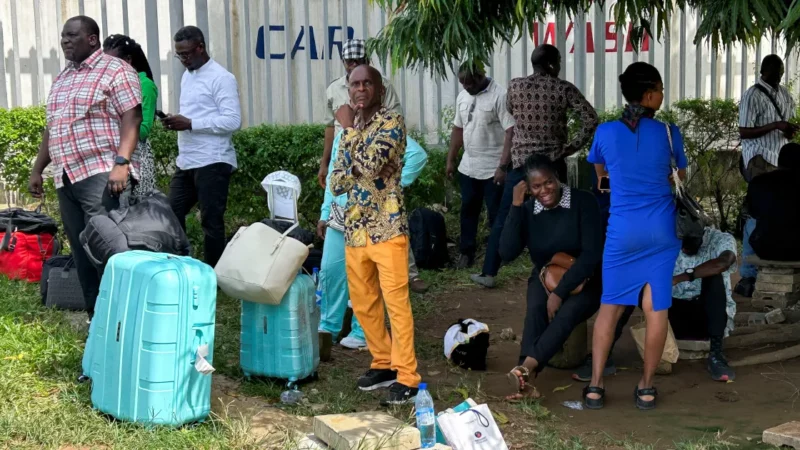 La vie socio-économique au Nigeria perturbée depuis hier lundi par des revendications les centrales syndicales