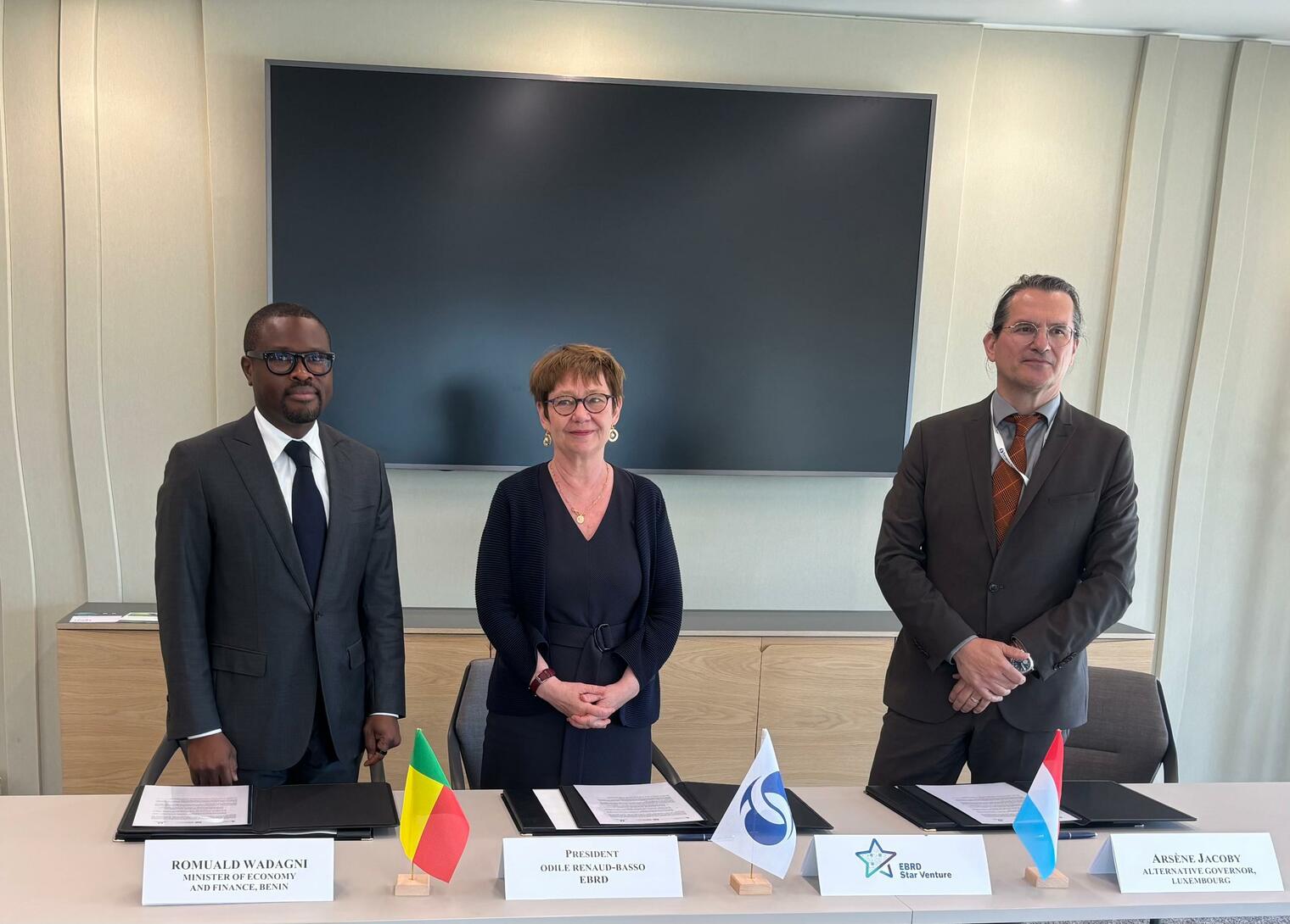 Porto-Novo, la BERD et le Grand-Duché de Luxembourg lancent un programme Star Venture au Bénin