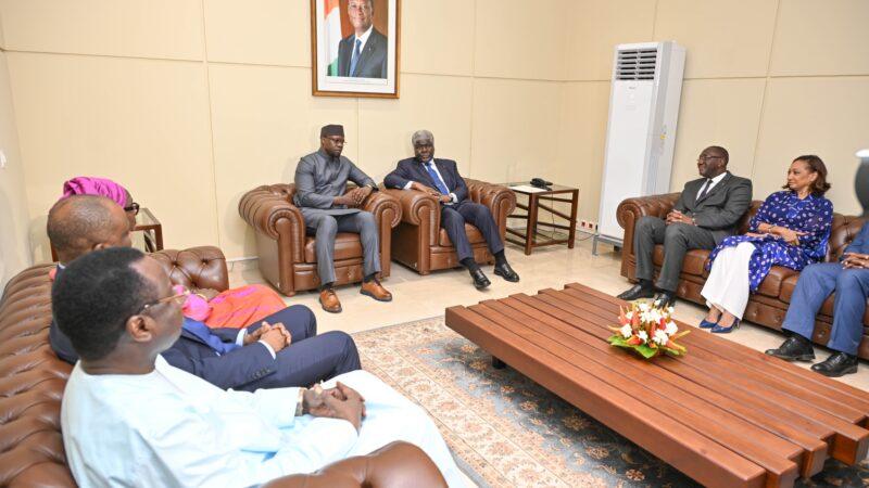 Le Premier Ministre sénégalais Sonko en visite officielle en Côte d’Ivoire, du 29 mai au 1er juin