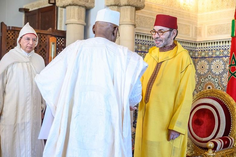 Le Roi Mohammed VI reçoit à Rabat plusieurs ambassadeurs étrangers nouvellement accrédités au Maroc