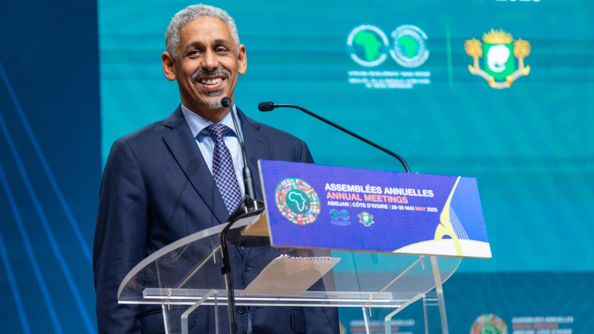 Le Mauritanien Sidi Ould Tah remercie tous ceux qui ont contribué à son élection à la présidence de la BAD