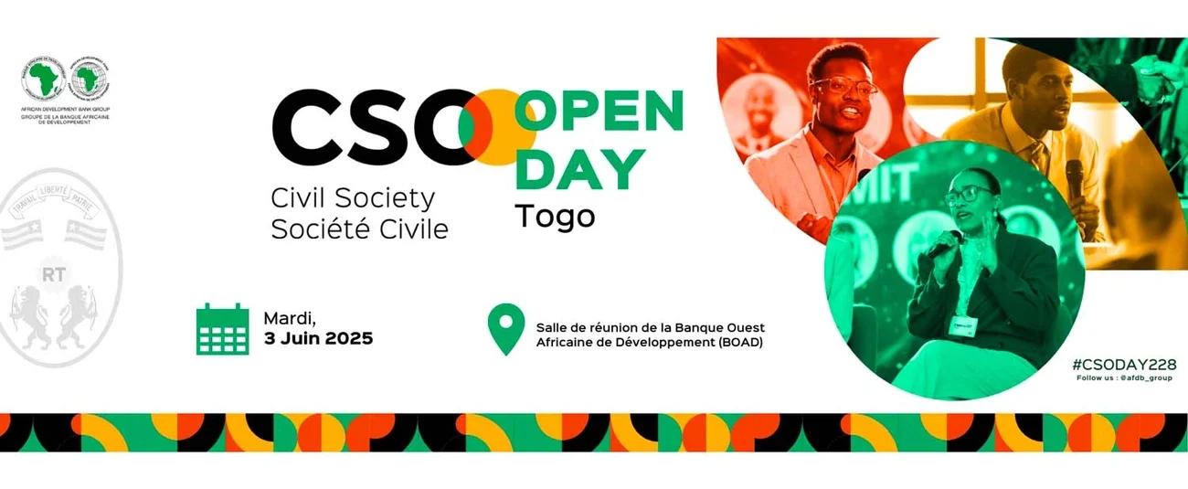Lomé accueille ce mardi, une Journée portes-ouvertes de la BAD dédiée aux organisations de la société civile actives au Togo