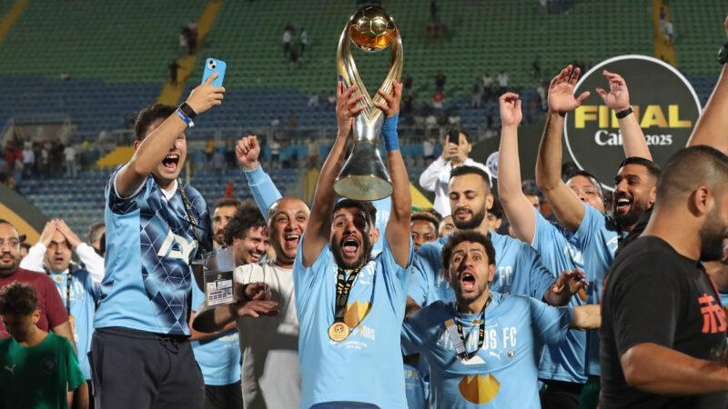 Afrique-Football : les Marocains Mohamed Chibi et El Karti sacrés Champions d’Afrique avec Pyramids FC