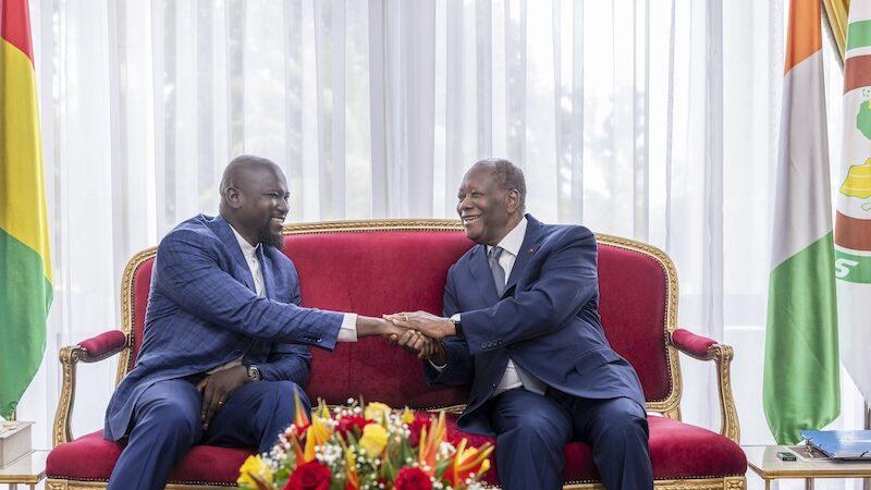 Le président ivoirien Alassane Ouattara réitère son soutien à la transition guinéenne