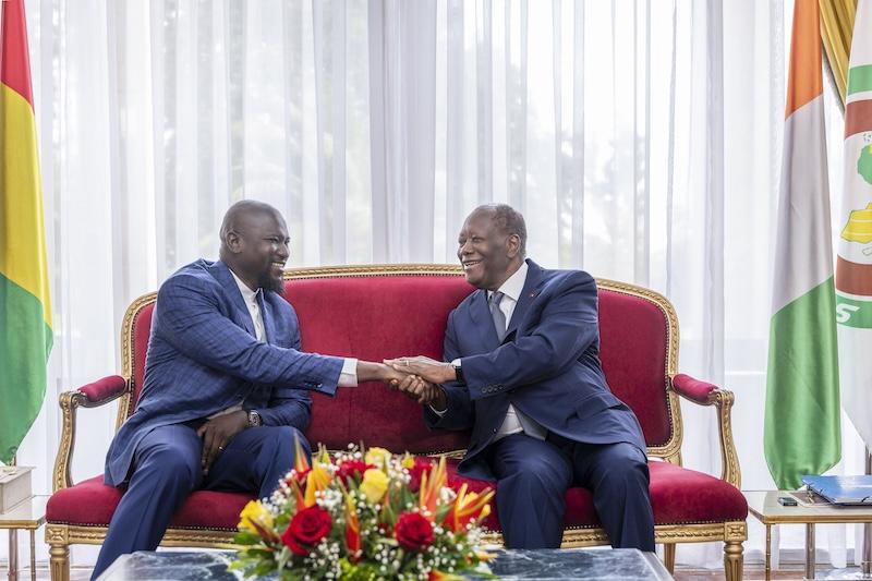Le président ivoirien Alassane Ouattara réitère son soutien à la transition guinéenne