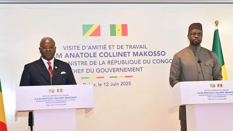 Le Sénégal ratifie un accord de coopération militaire et technique avec le Congo-Brazzaville