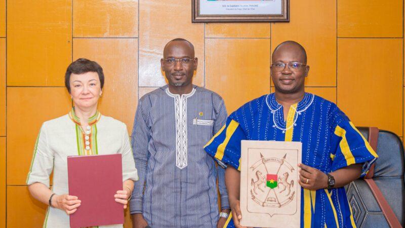 Le Burkina Faso et la Russie signent une convention de coopération dans le domaine culturel