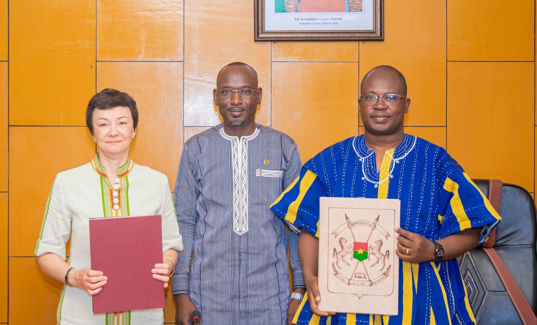 Le Burkina Faso et la Russie signent une convention de coopération dans le domaine culturel