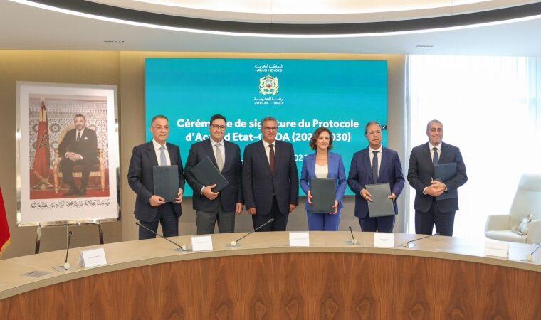 Maroc-Infrastructures : Le gouvernement et l’ONDA signent un protocole d’accord portant sur un investissement de 38 milliards de dirhams