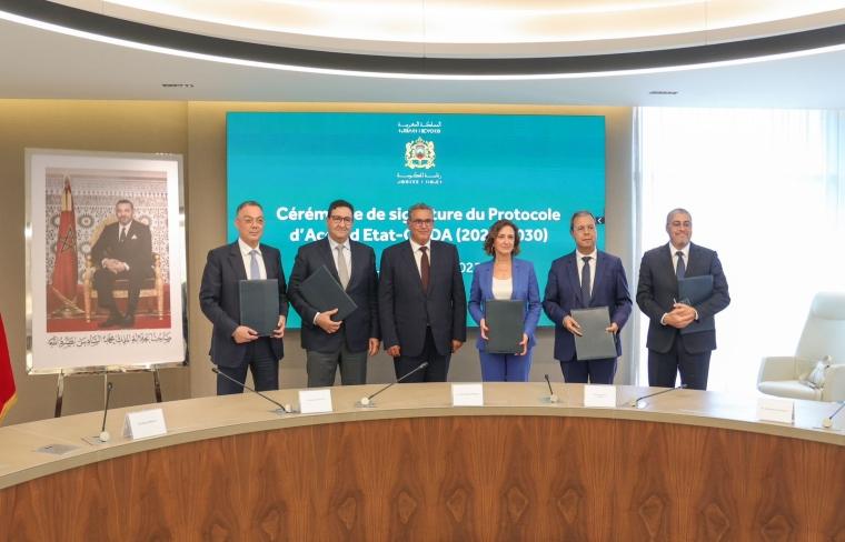 Maroc-Infrastructures : Le gouvernement et l’ONDA signent un protocole d’accord portant sur un investissement de 38 milliards de dirhams