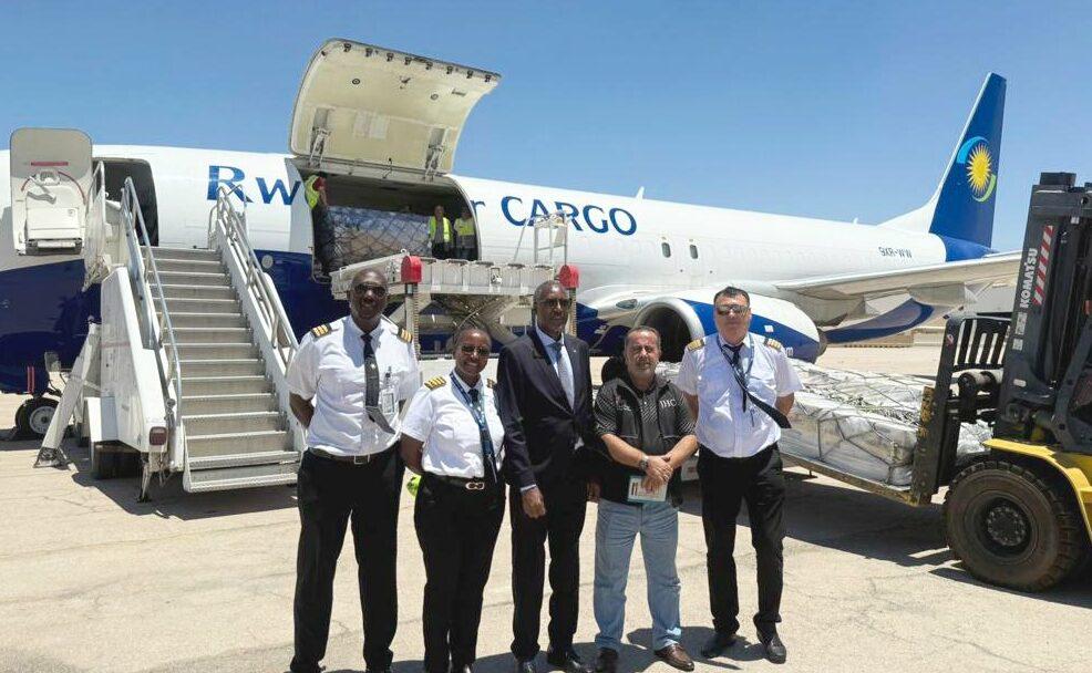 Le Rwanda envoie deux cargaisons d’aide humanitaire à Gaza