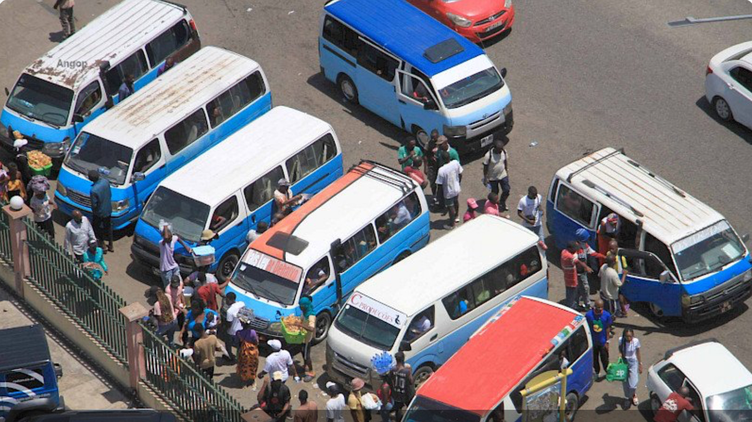 Grève des chauffeurs de taxis à Luanda : le gouvernement dénonce des violences et des actes de vandalisme