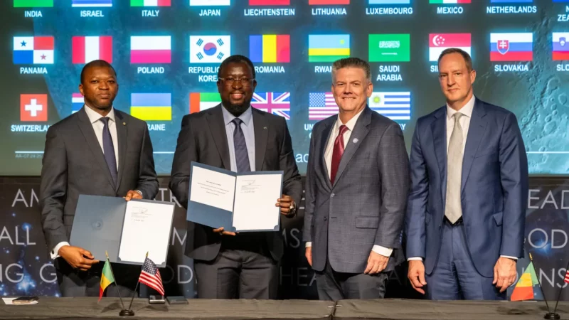 La NASA salue la signature des accords Artemis par le Sénégal