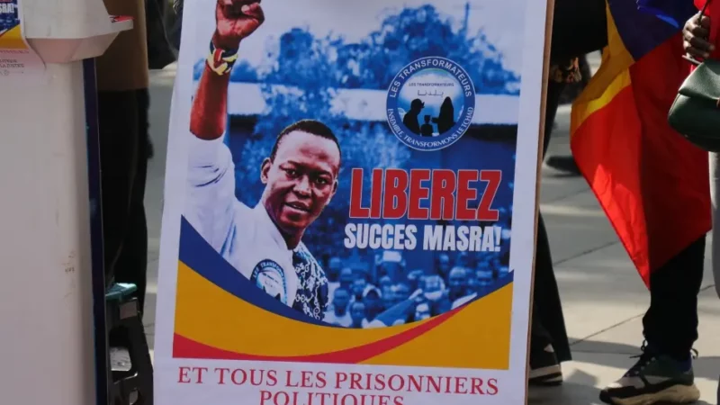 Human Rights Watch dénonce la condamnation de l’opposant tchadien Succès Masra à 20 ans de prison