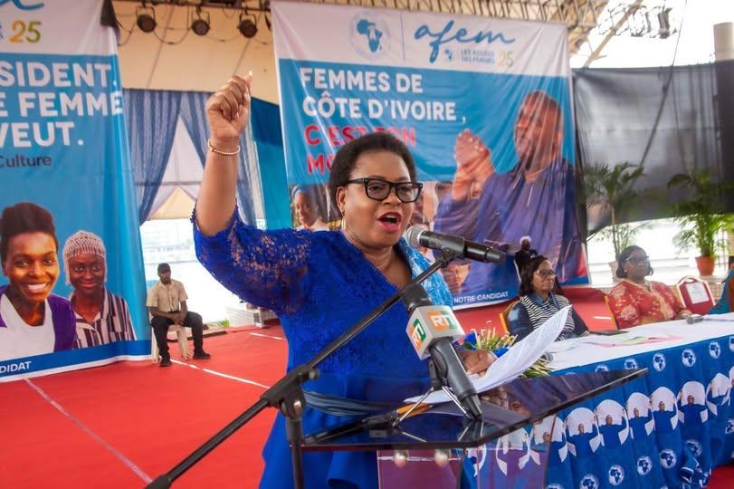 Côte d’Ivoire : La Ligue des Femmes du PPA-CI dit « NON au quatrième mandat de trop » d’Alassane Ouattara