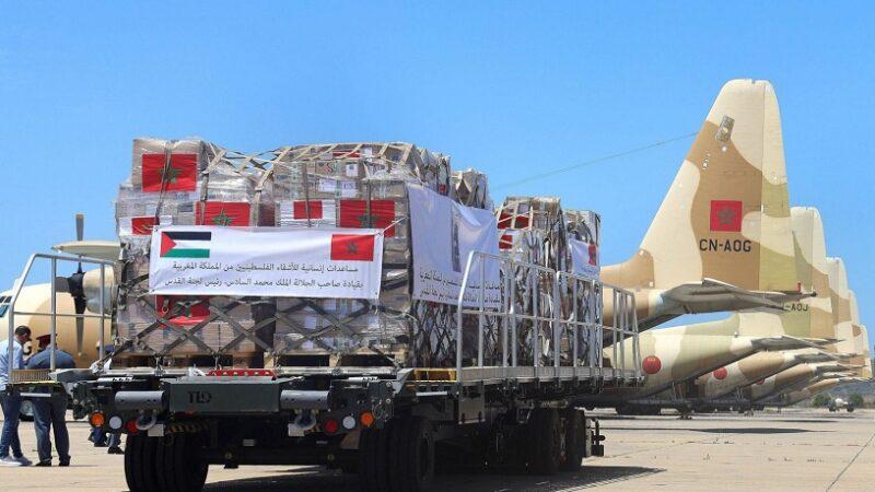 Le Maroc envoie sur instructions royales, une nouvelle aide humanitaire à Gaza