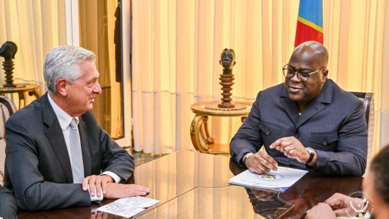 Le Haut-commissaire aux réfugiés, Filippo Grandi en mission d’évaluation de la situation humanitaire en RDC