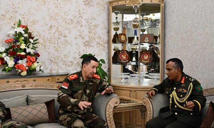 Maroc-Sahara : L’inspecteur général des FAR s’entretient avec le commandant de la force MINURSO à Agadir