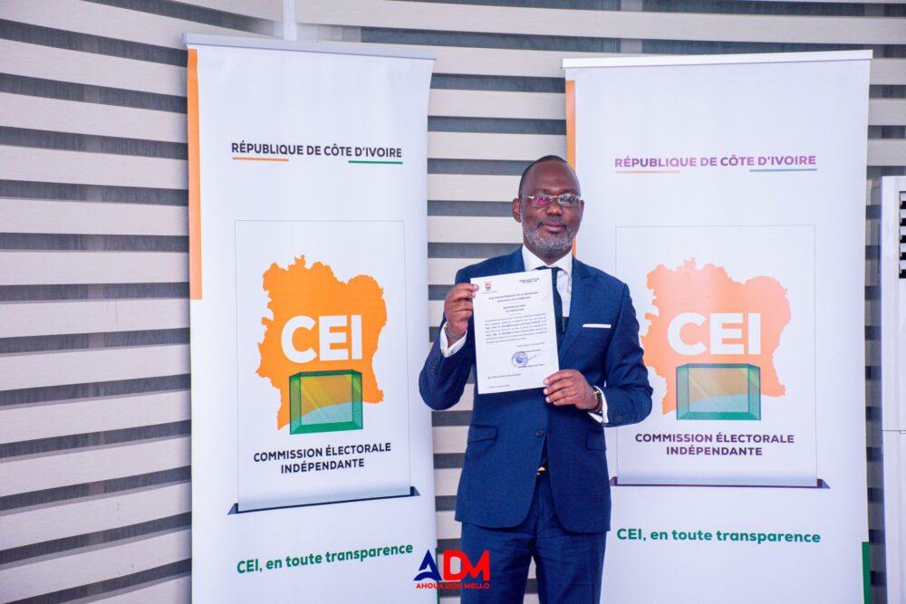 Présidentielle en Côte d’Ivoire : Don Mello confie sa candidature à trois prétendants non retenus