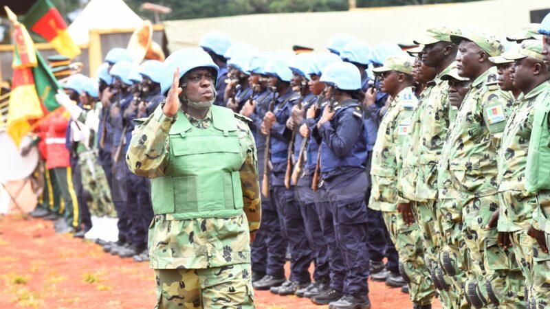 Le Cameroun déploie plus de 1000 Casques bleus en République centrafricaine