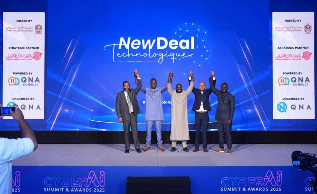 Le Sénégal remporte le prix international « Leadership in Digital Transformation & Cybersecurity » à Dubaï grâce à son programme « New Deal Technologique »