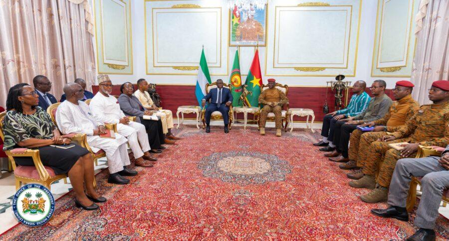 La Sierra-Léone réaffirme son soutien au Burkina Faso