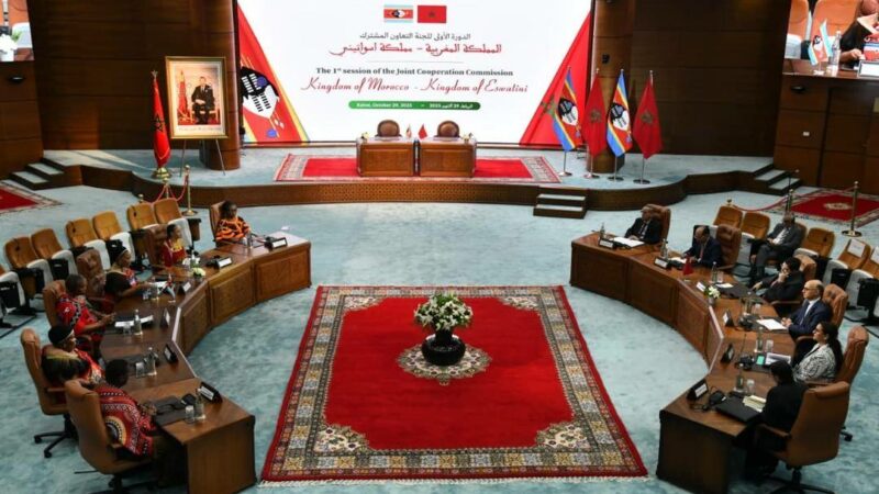 Commission mixte de coopération Maroc-Eswatini : Une feuille de route 2026-2028 et des accords signés à Rabat