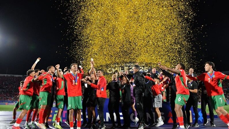 Maroc-Mondial U20 : Le Roi Félicite les Lionceaux de l’Atlas pour avoir offert à leur Royaume sa première coupe mondiale de football