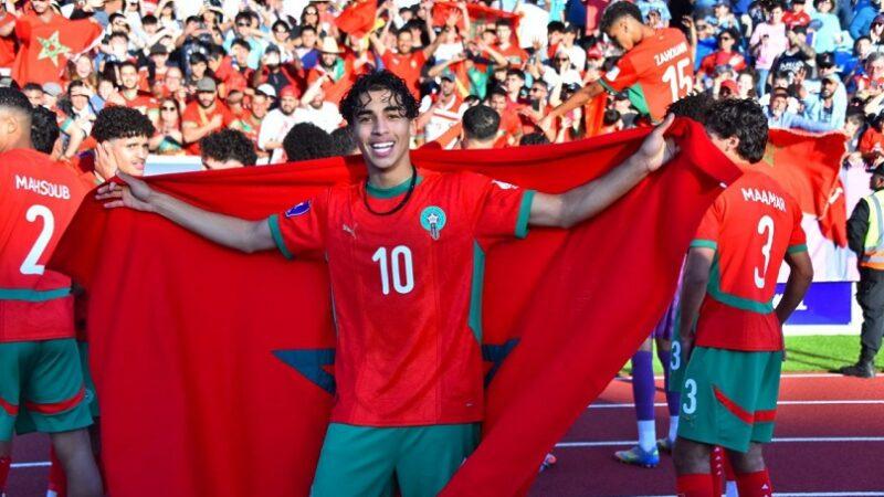 Coupe du monde U20 : Le Maroc se qualifie aux demi-finales en battant les États-Unis par 3-1