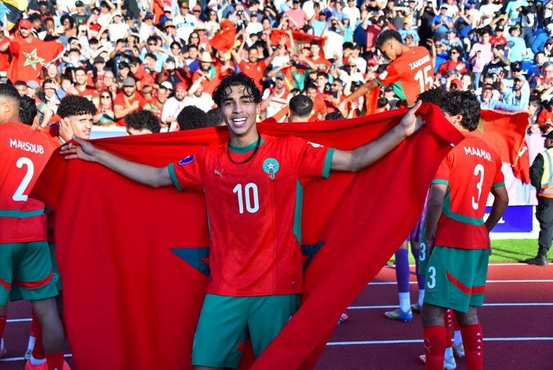Coupe du monde U20 : Le Maroc se qualifie aux demi-finales en battant les États-Unis par 3-1