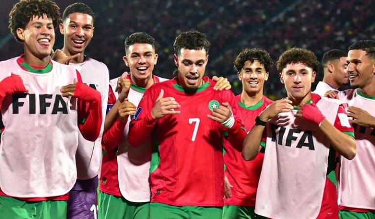 Football/Mondial U20 : La sélection marocaine bat l’équipe du Brésil et file en huitièmes de finale