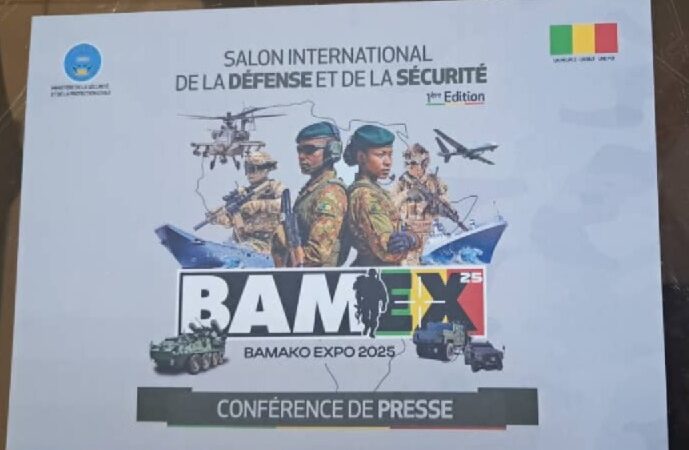 Le Mali accueille du 11 au 14 novembre, la 1ère Edition du Salon International de la Défense et de la Sécurité