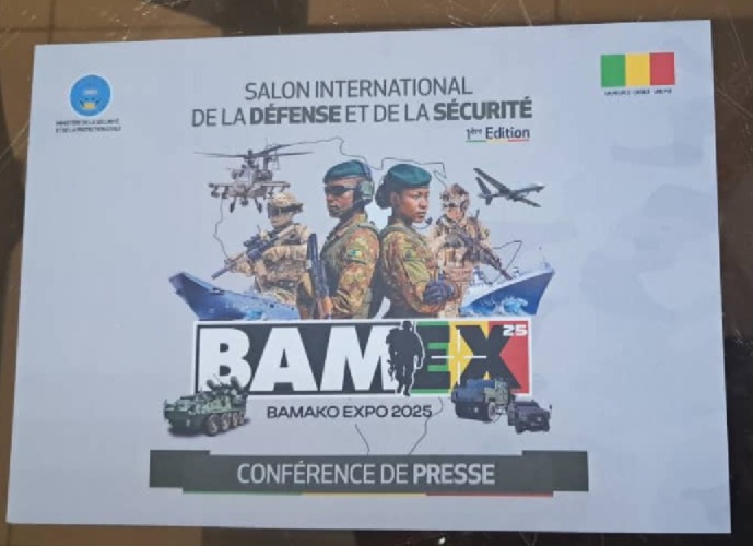 Le Mali accueille du 11 au 14 novembre, la 1ère Edition du Salon International de la Défense et de la Sécurité