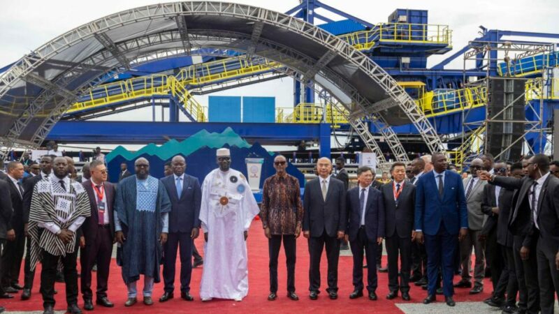 Inauguration en Guinée, du projet minier Simandou