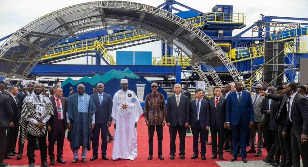 Inauguration en Guinée, du projet minier Simandou