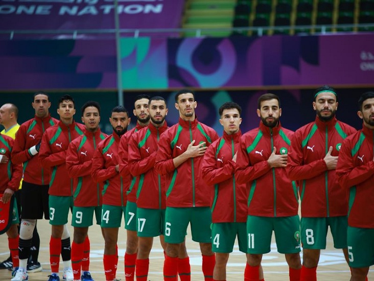 JSI 2025-Futsal : Les Lions de l’Atlas se qualifie pour la finale en battant l’équipe saoudienne par 6-3
