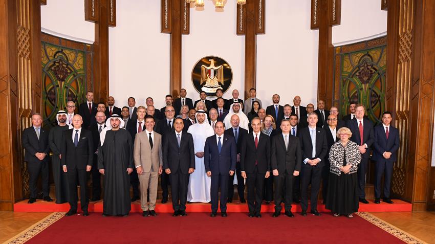 Le président égyptien, Al-Sissi se félicite de la signature de 55 contrats d’outsourcing