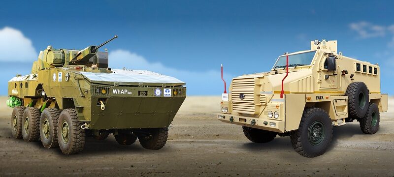Maroc-Inde-Défense : L’usine TSAM à Berrechid livre aux FAR, un 1er lot de ses véhicules blindés «WhAP 8×8»