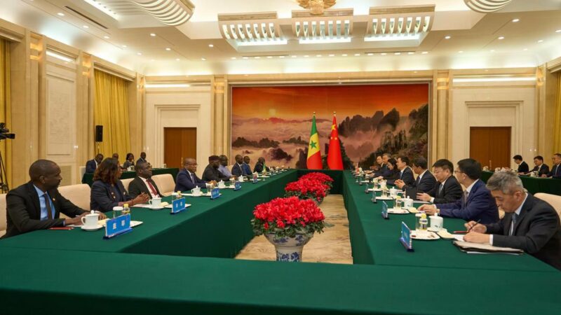 Pékin et Dakar tendent vers une alliance stratégique entre leurs deux Parlements