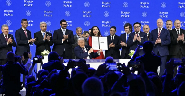 Le Maroc est l’un de premiers pays à avoir signé la Charte constitutive du Conseil de Paix ce jeudi à Davos