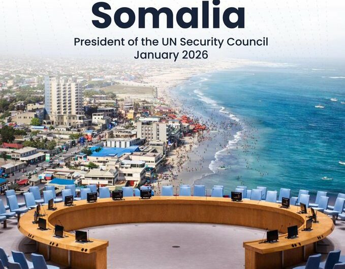 La Somalie prend la présidence tournante du Conseil de sécurité de l’ONU pour le mois de janvier 2026
