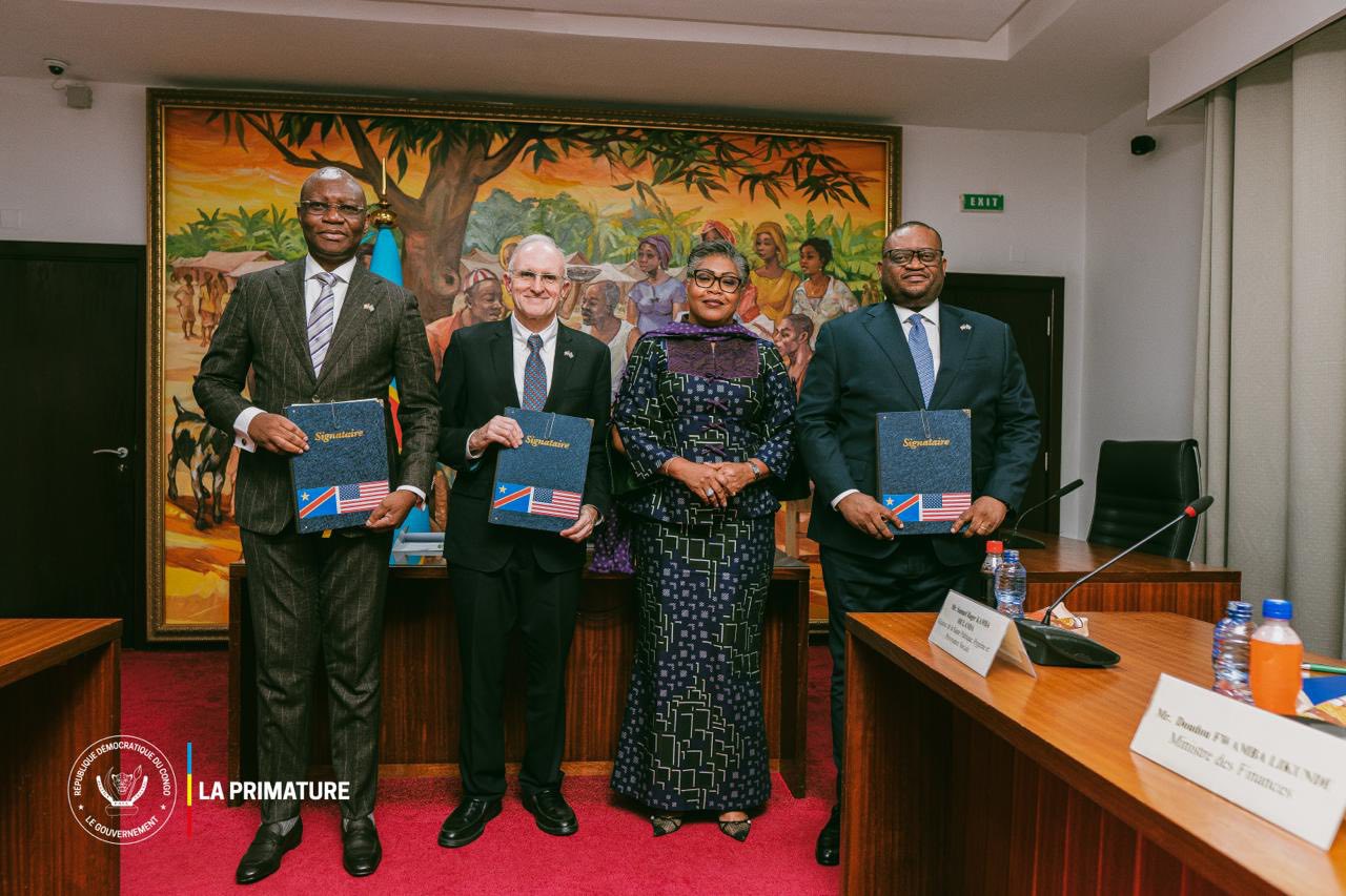 La RDC et les USA signent un accord de 1,2 milliard USD pour la santé publique
