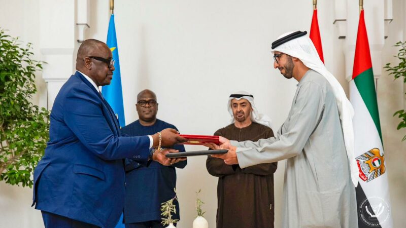 Kinshasa et Abou Dhabi scellent un accord de partenariat économique global